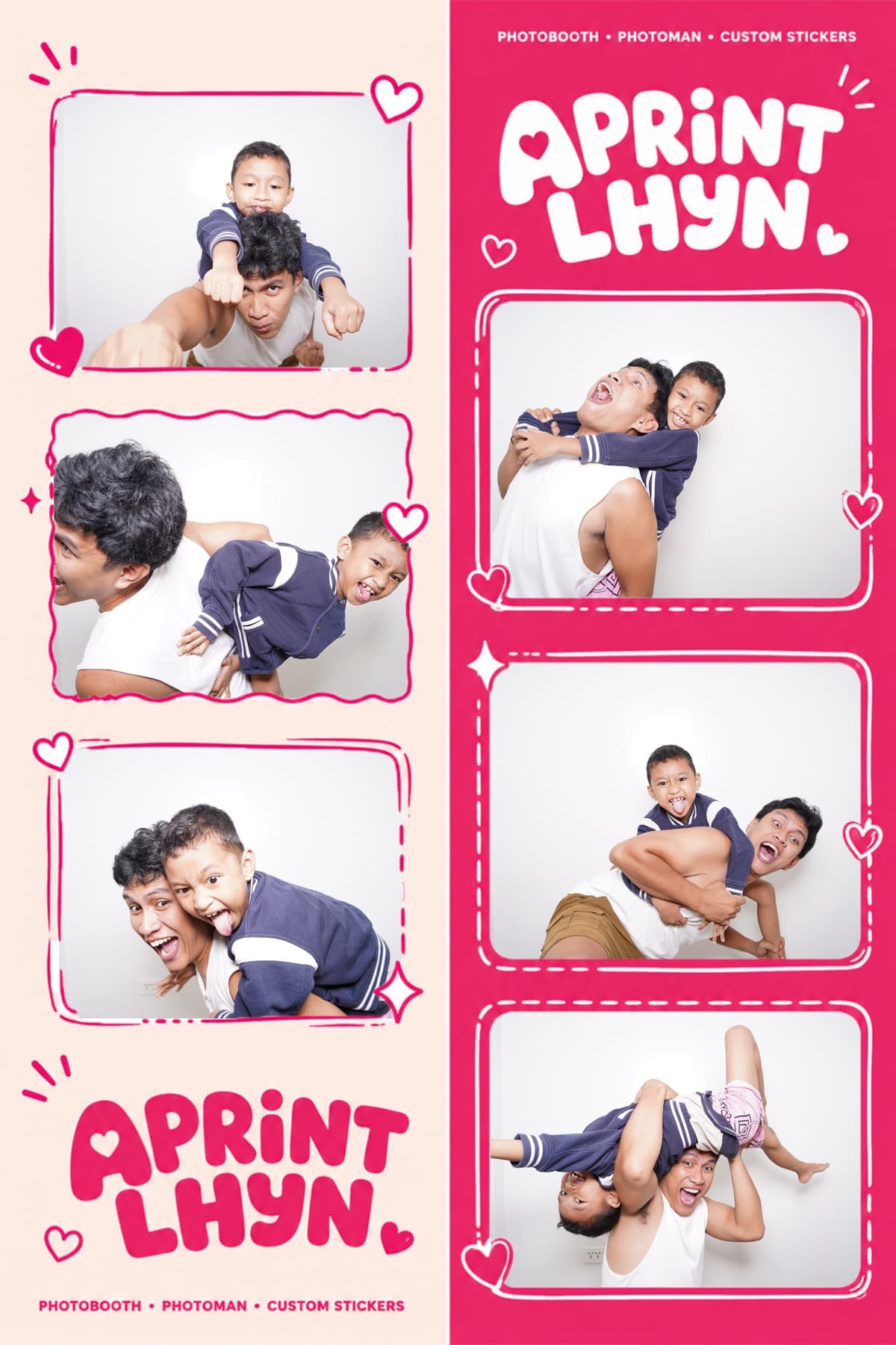 Aprint Lhyn photobooth print