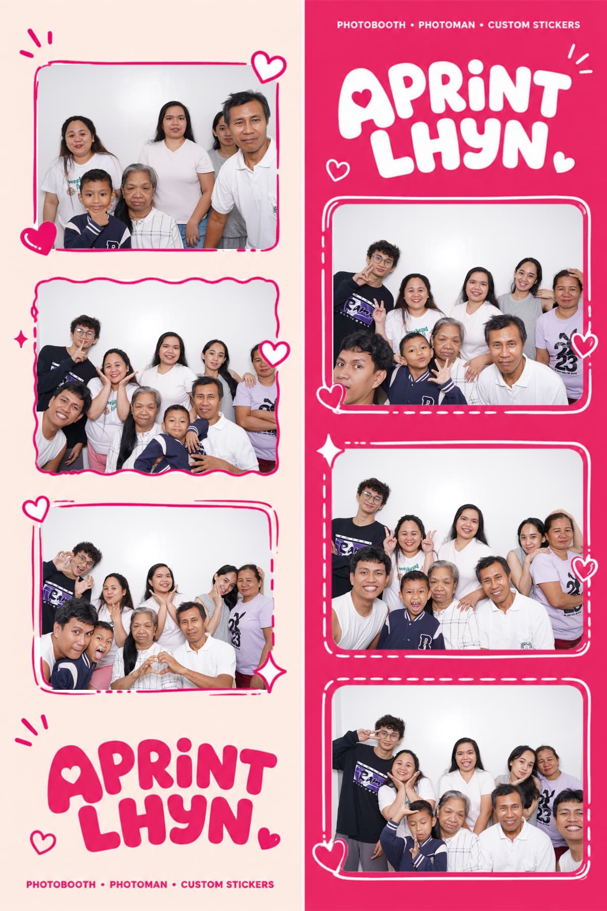 Aprint Lhyn photobooth print