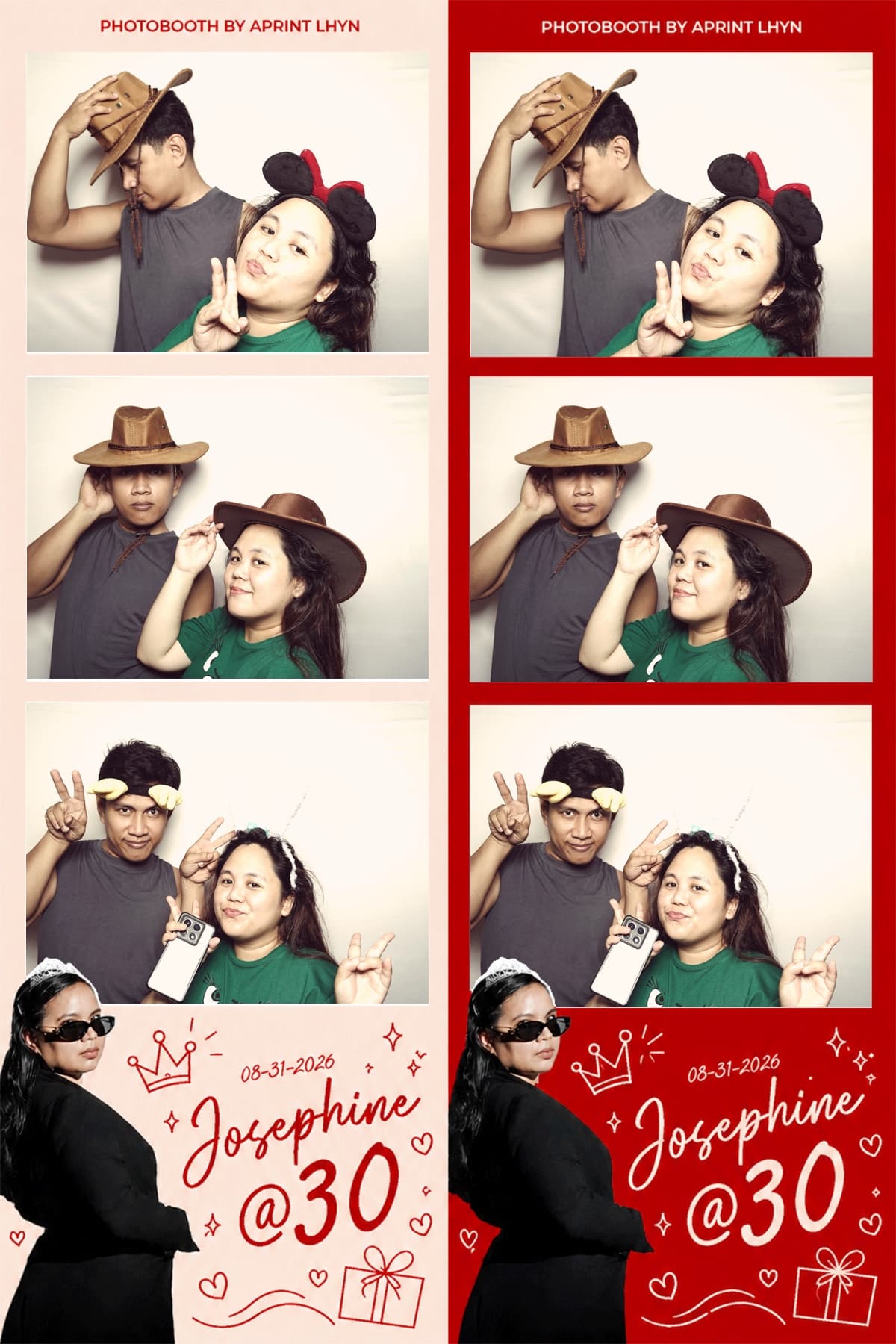 Aprint Lhyn photobooth print