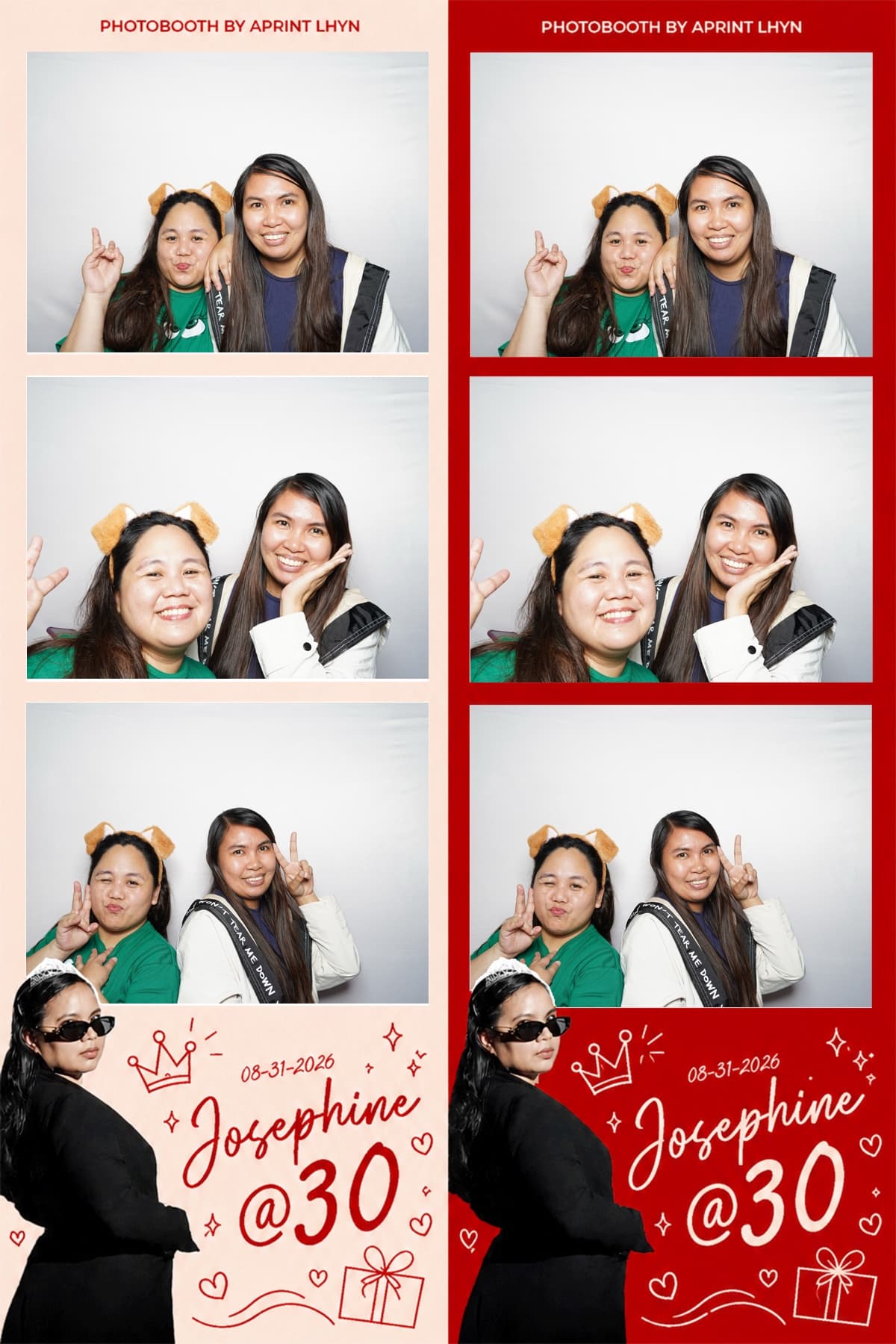Aprint Lhyn photobooth print